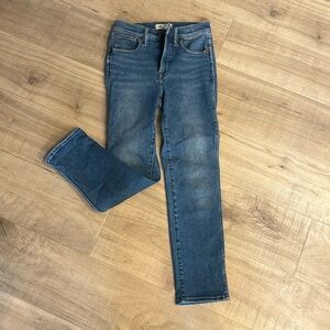Womens madewell stovepipe size 24 jeans